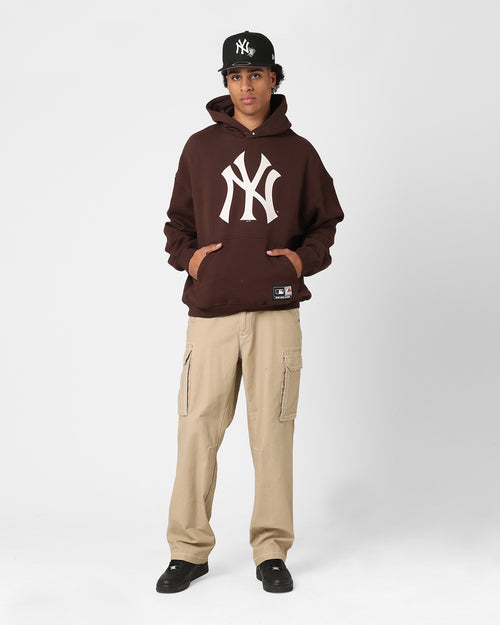 Majestic Athletic New York Yankees Core Hoodie Dark Oak