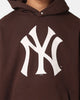 Majestic Athletic New York Yankees Core Hoodie Dark Oak