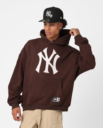 Majestic Athletic New York Yankees Core Hoodie Dark Oak