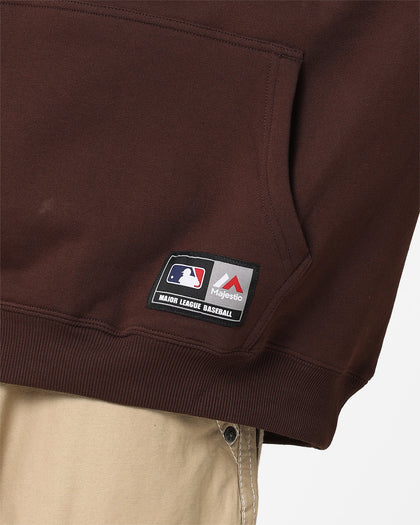 Majestic Athletic New York Yankees Core Hoodie Dark Oak