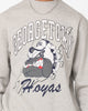Mitchell & Ness Georgetown Hoyas Drool Crewneck Vintage Grey Marle