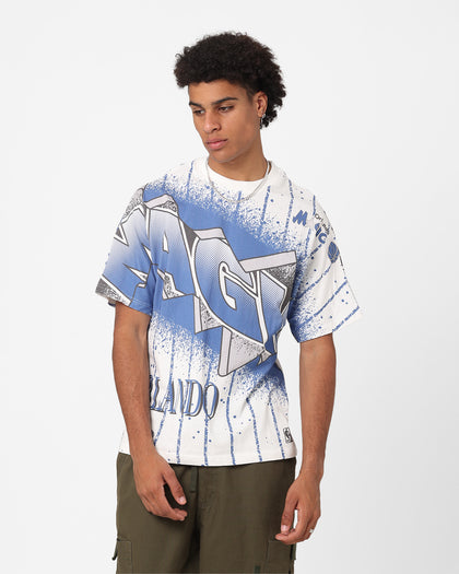 Mitchell & Ness Orlando Magic Earthquake T-Shirt Vintage White