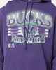 Mitchell & Ness Milwaukee Bucks Glow Arch Hoodie Purple