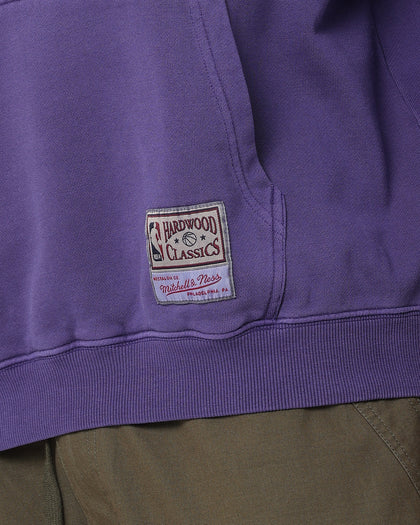 Mitchell & Ness Milwaukee Bucks Glow Arch Hoodie Purple