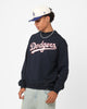 Majestic Athletic Los Angeles Dodgers Heritage Crewneck True Navy