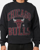 Mitchell & Ness Chicago Bulls Ivy Arch Vintage Crewneck Faded Black