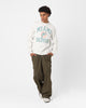 Mitchell & Ness Miami Dolphins Ivy Arch Crewneck White Marle