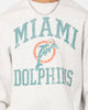 Mitchell & Ness Miami Dolphins Ivy Arch Crewneck White Marle