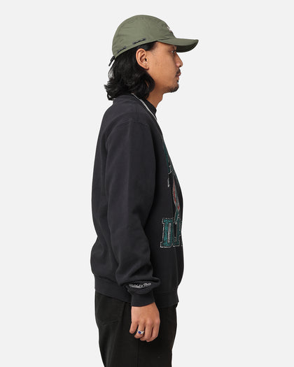 Mitchell & Ness Miami Dolphins Ivy Arch Vintage Crewneck Faded Black