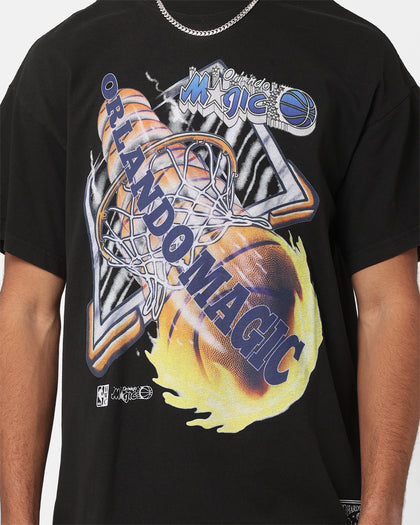 Mitchell & Ness Orlando Magic Fireball T-Shirt Black