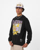 Mitchell & Ness Los Angeles Lakers Paintbrush Crewneck Faded Black