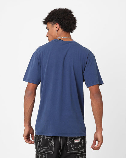 Majestic Athletic Los Angeles Rams Super Champ Arch T-Shirt Faded Navy