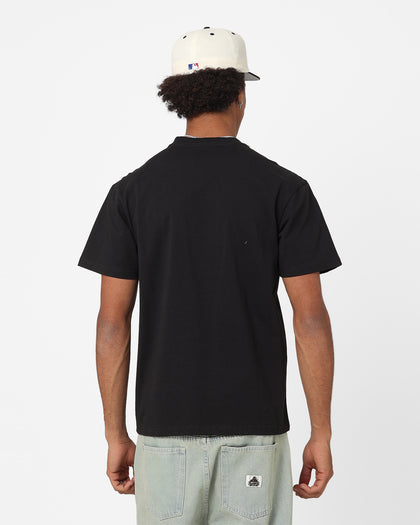 Majestic Athletic Chicago White Sox V Team Crest T-Shirt Faded Black