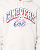 Mitchell & Ness Los Angeles Clippers Vintage Keyline Logo Hoodie Vintage White
