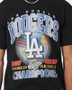 Majestic Athletic Los Angeles Dodgers World Series Champ T-Shirt Faded Black