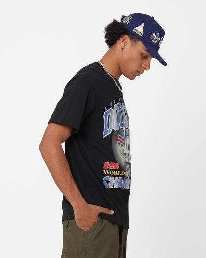 Majestic Athletic Los Angeles Dodgers World Series Champ T-Shirt Faded Black