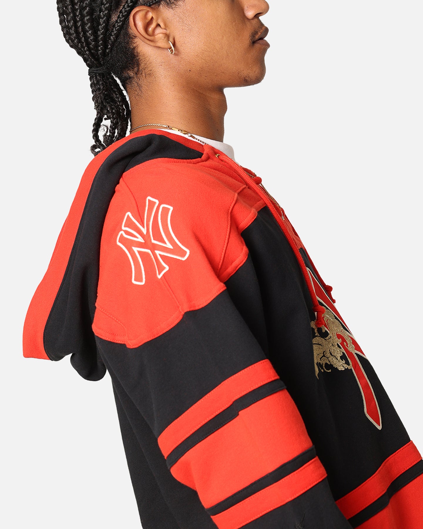 47 Brand New York Yankees 'Year Of The Dragon' Lacer Hoodie Jet