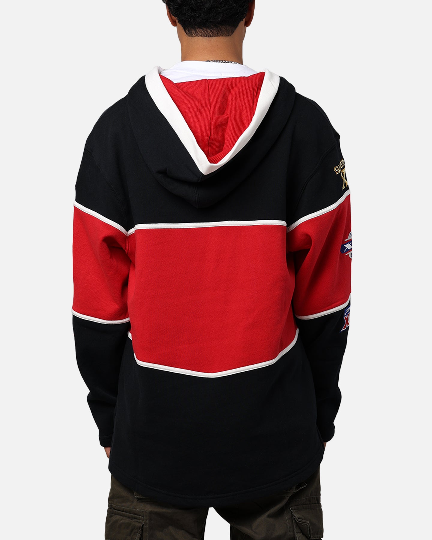 47 Brand San Francisco 49ers Super Bowl Gridiron Lacer Hoodie Jet