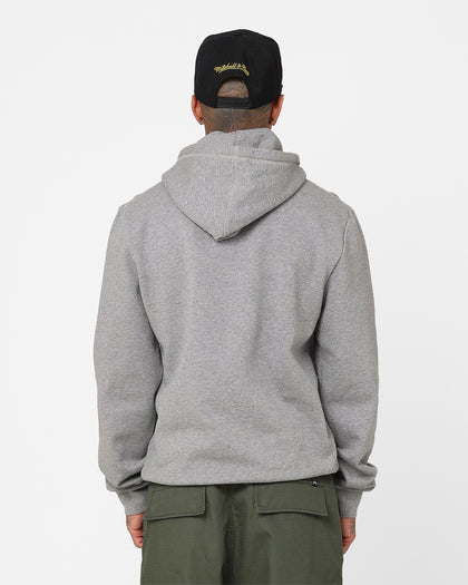 Mitchell & Ness Los Angeles Lakers XL Logo Hoodie Light Grey Marle