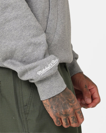 Mitchell & Ness Los Angeles Lakers XL Logo Hoodie Light Grey Marle