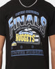 Mitchell & Ness Denver Nuggets Bevel T-Shirt Faded Black