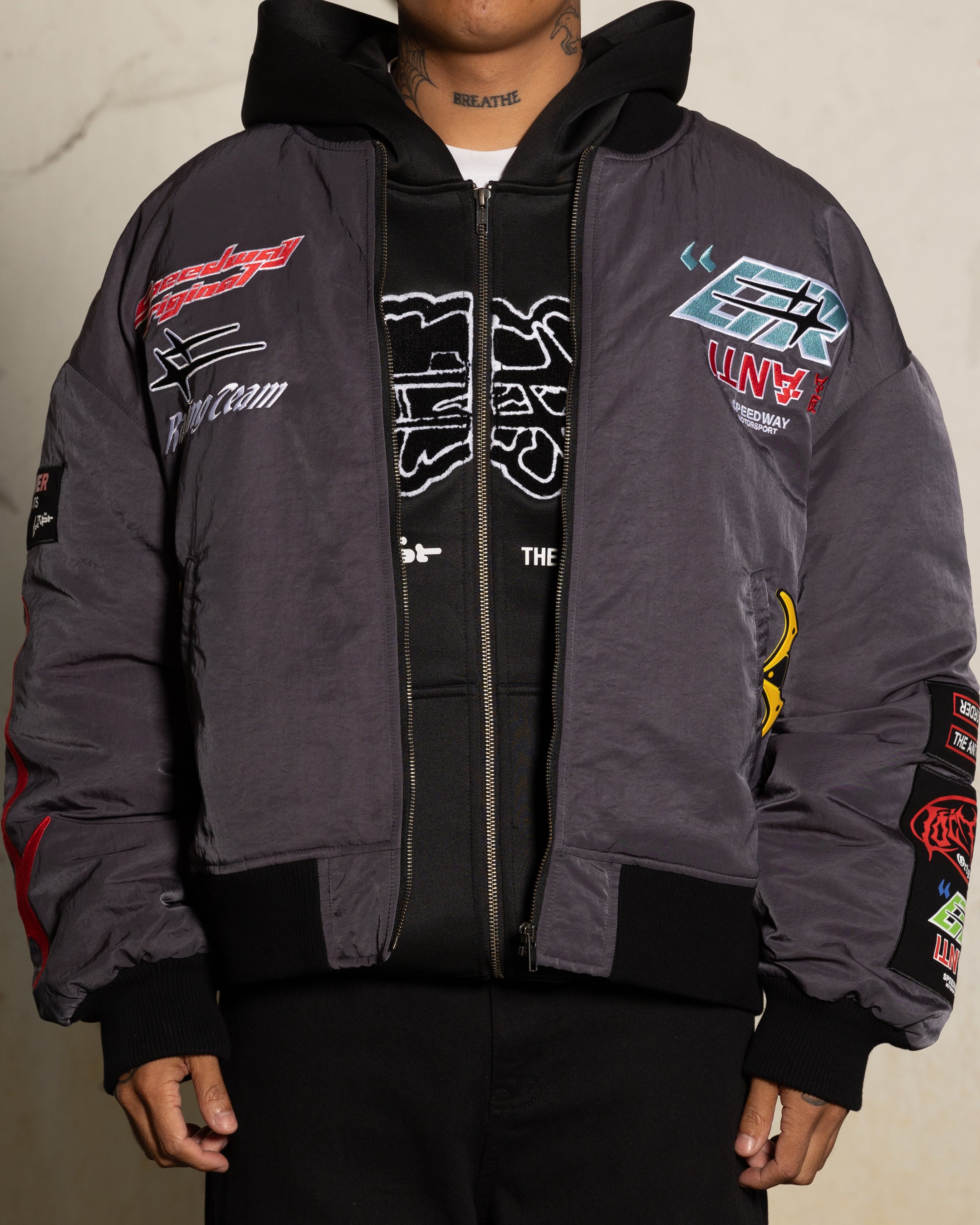 山根康広　RACING the MOON TOUR ’95-’96 jacket 山根康広 RACING the MOON TOUR '95-'96 jacket Vintage Yellow