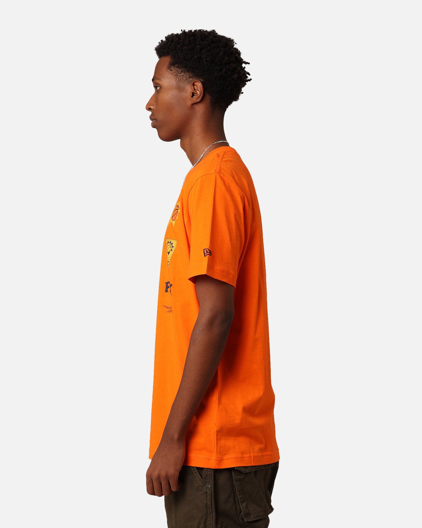New Era Phoenix Suns City Edition '23 T-Shirt Orange | Culture