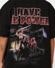 American Thrift X Masters Of The Universe He-man Heavyweight T-Shirt Black