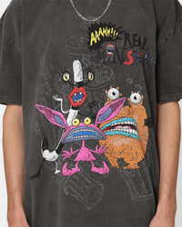 ahh real monsters hoodie American Thrift x Aaahh!!! Real Monsters Monsters Heavyweight Vintage