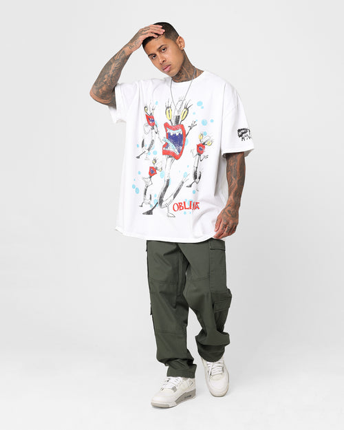American Thrift X Aaahh!!! Real Monsters Oblina Heavyweight Vintage T-Shirt Black Wash