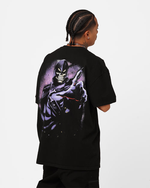 American Thrift X Masters Of The Universe Skeletor Heavyweight T-Shirt Black