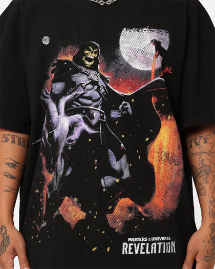 American Thrift X Masters Of The Universe Skeletor Heavyweight T-Shirt Black
