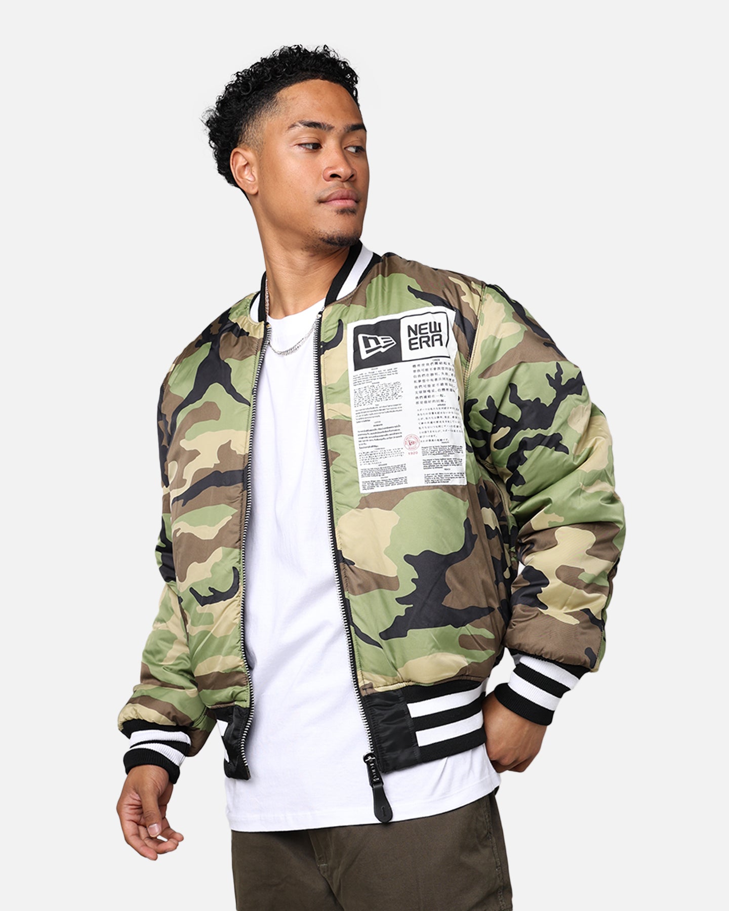 New Era X Alpha Series X MLB San Diego Padres MA-1 Bomber Jacket
