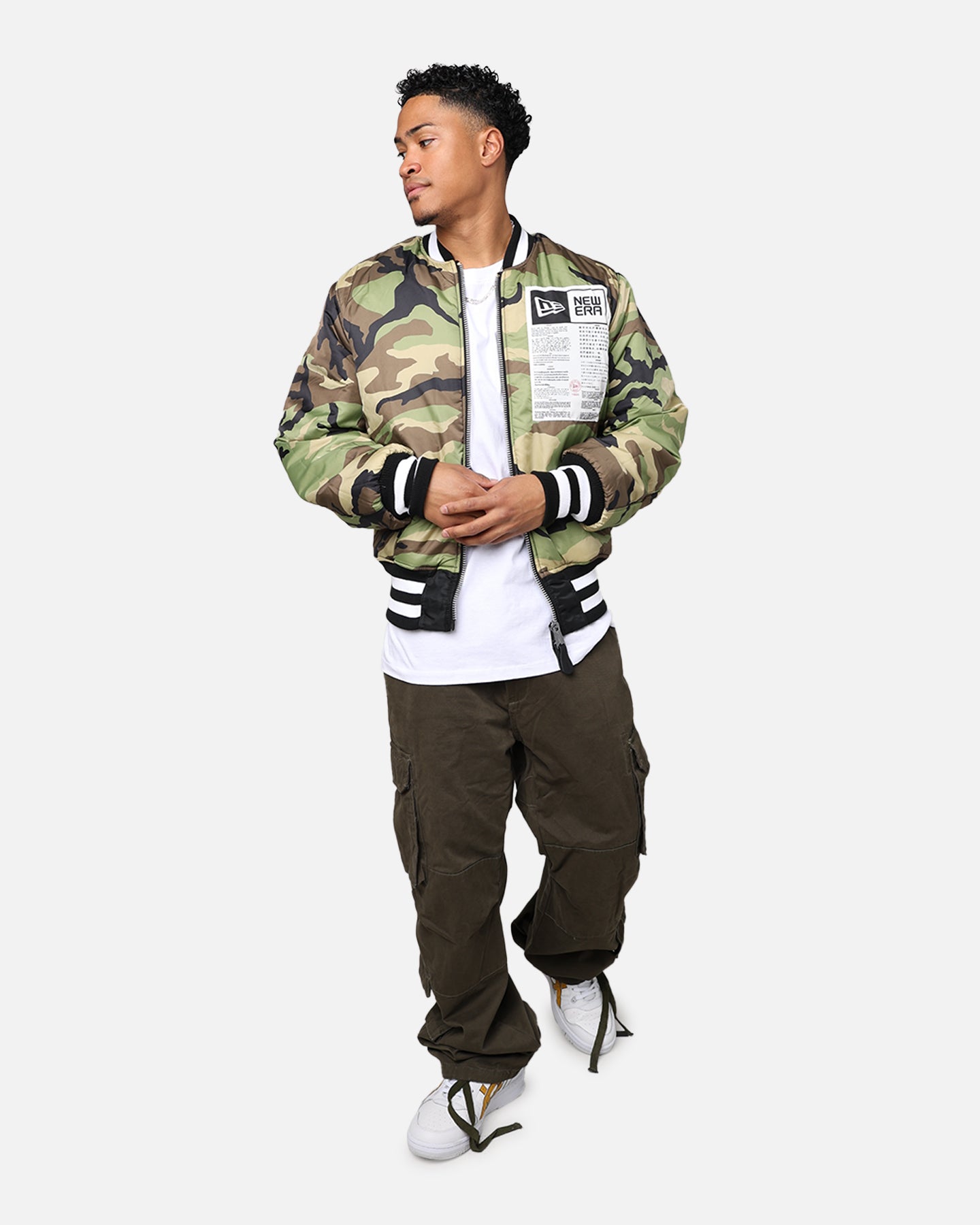 New Era X Alpha Series X MLB San Diego Padres MA-1 Bomber Jacket