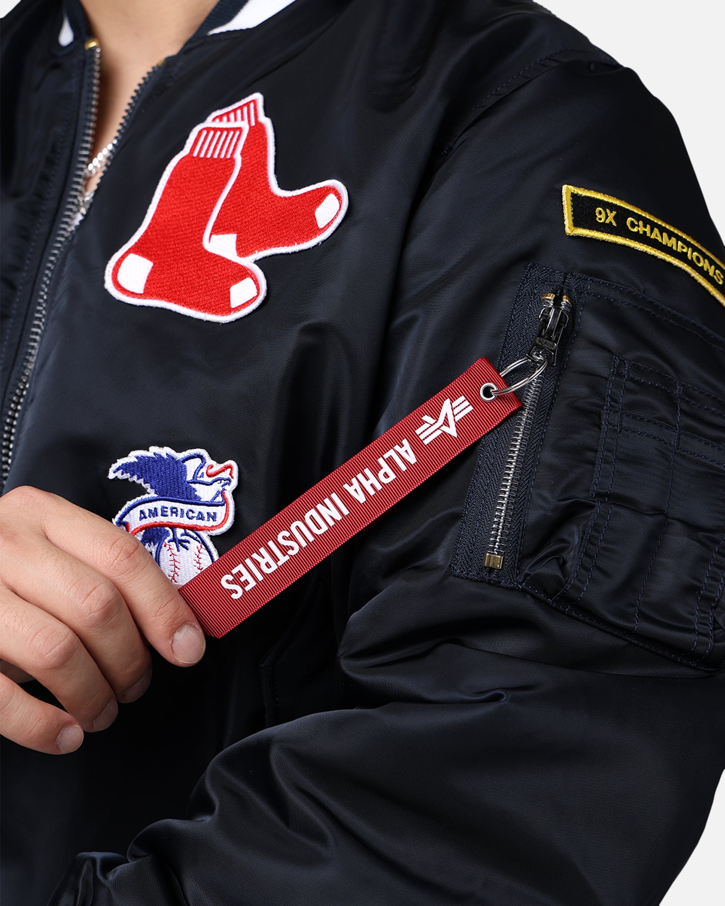 New Era X Alpha Series X MLB Boston Red Sox MA-1 Bomber Jacket