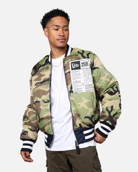 New Era X Alpha Series X MLB New York Yankees MA-1 Bomber Jacket Navy