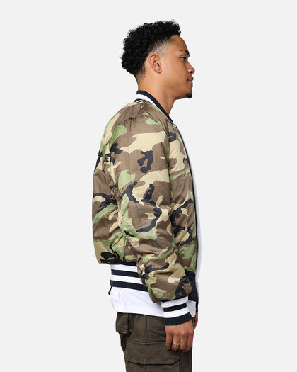 New Era X Alpha Series X MLB New York Yankees MA-1 Bomber Jacket Navy