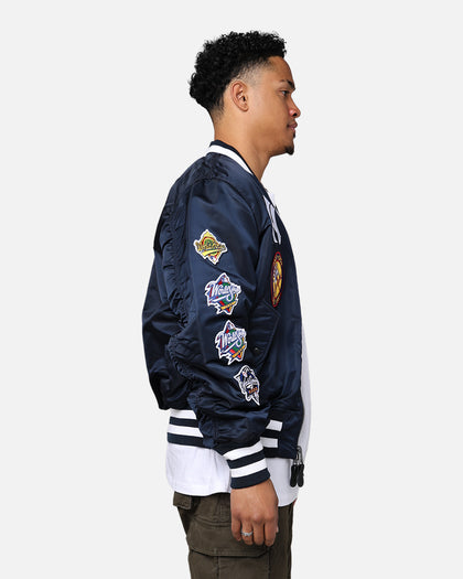 New Era X Alpha Series X MLB New York Yankees MA-1 Bomber Jacket Navy