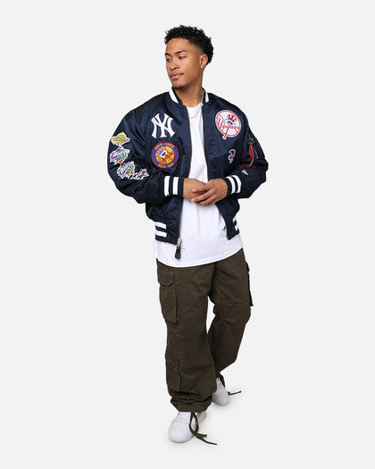 New Era X Alpha Series X MLB New York Yankees MA-1 Bomber Jacket Navy