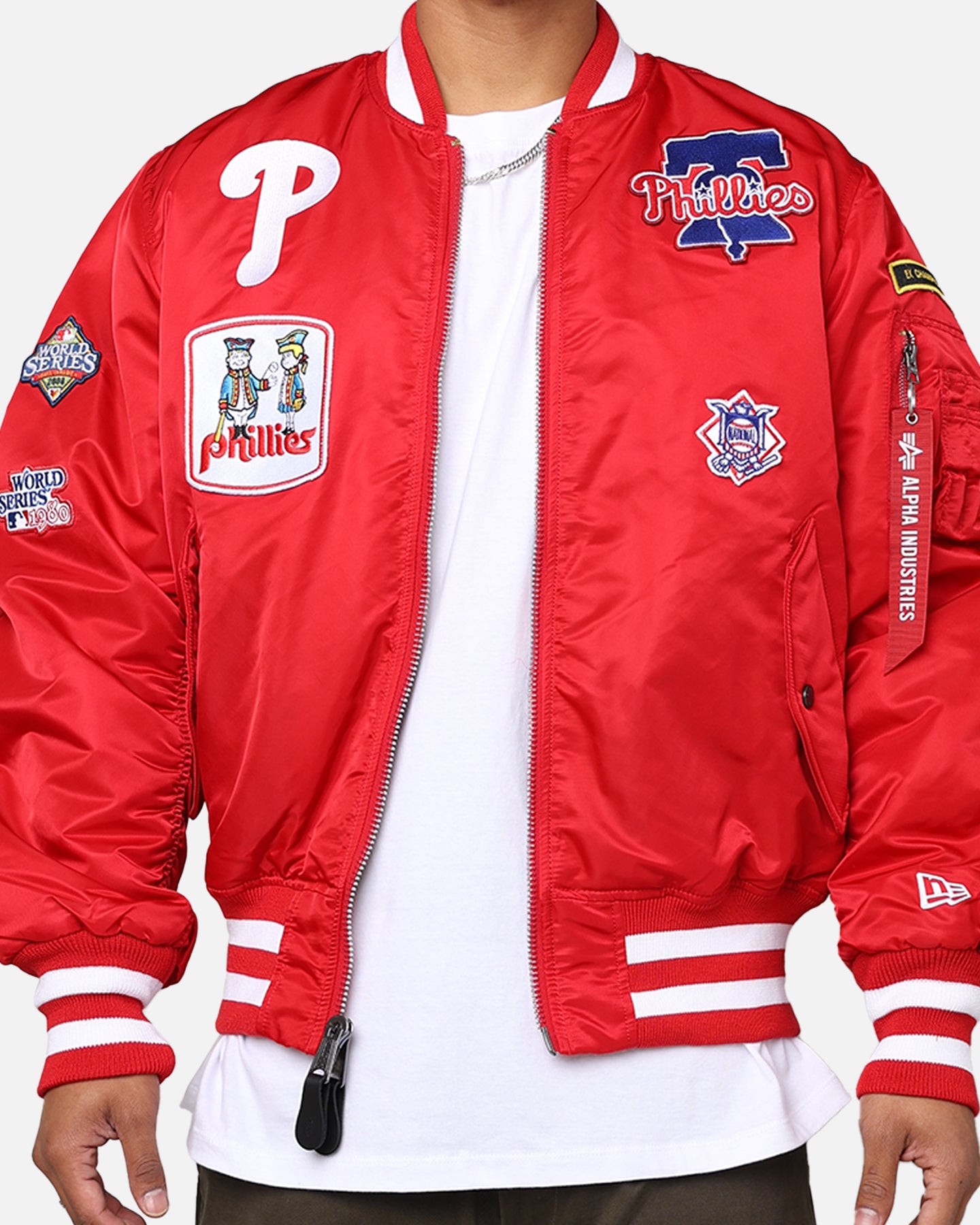 New Era X Alpha Series X MLB Philadelphia Phillies MA-1 Bomber