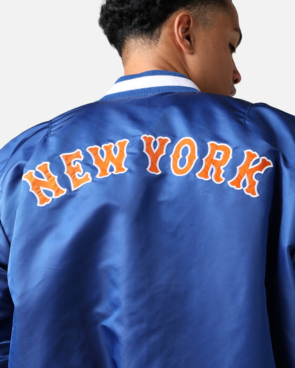 New Era X Alpha Series X MLB New York Mets MA-1 Bomber Jacket Royal