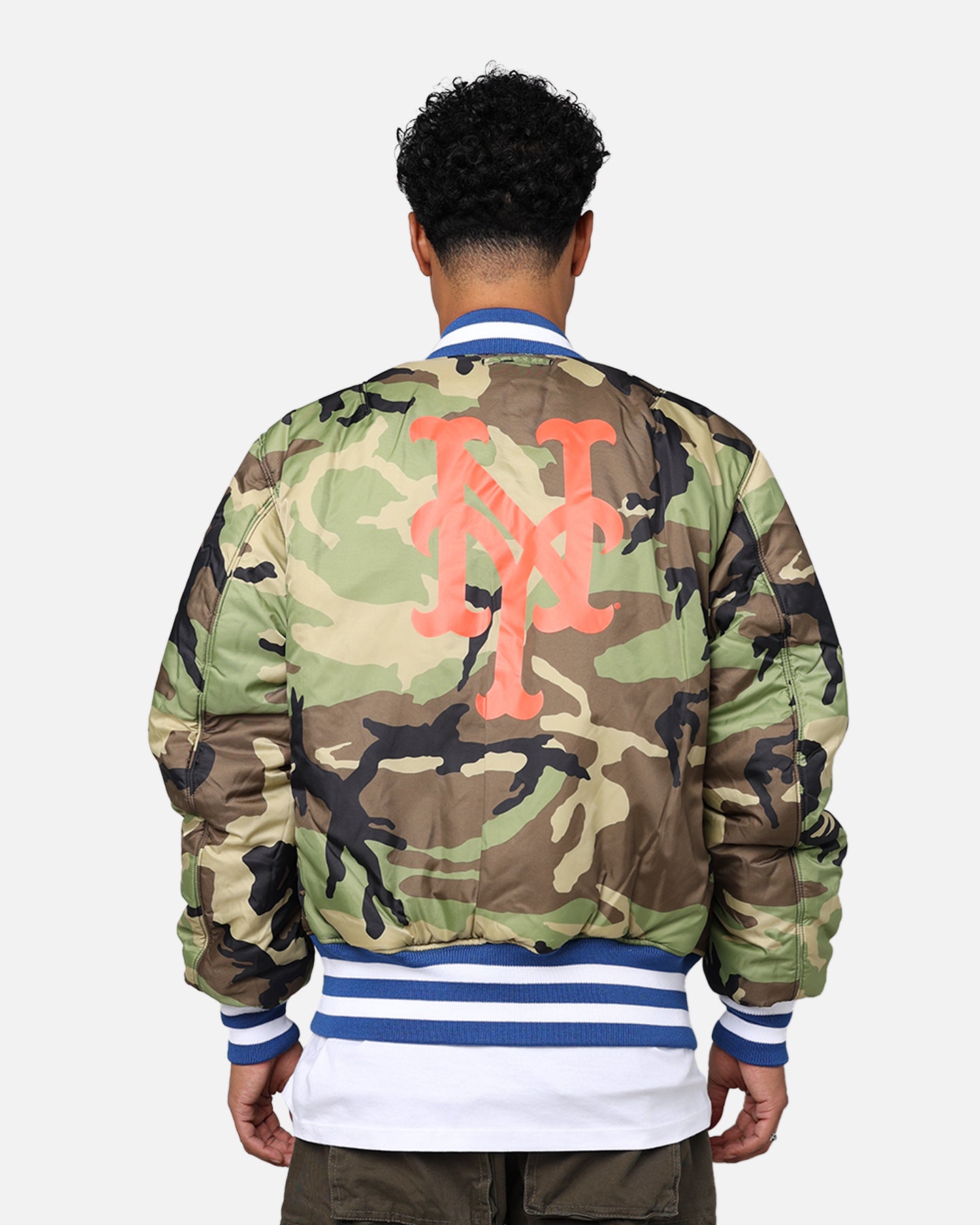 New Era X Alpha Series X MLB New York Mets MA-1 Bomber