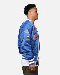 New Era X Alpha Series X MLB New York Mets MA-1 Bomber Jacket Royal