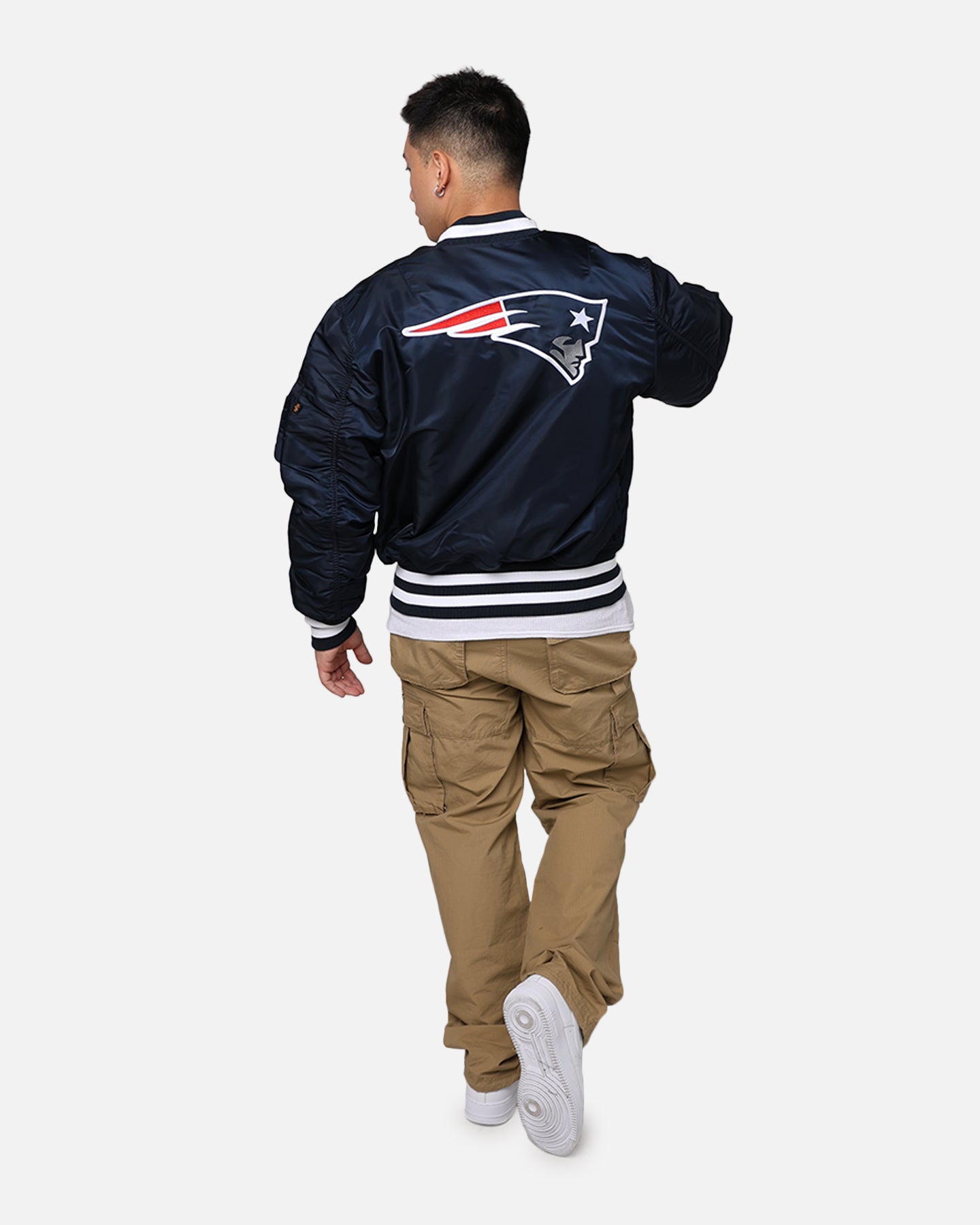 New Era X Alpha Series X NFL New England Patriots MA-1 Bomber