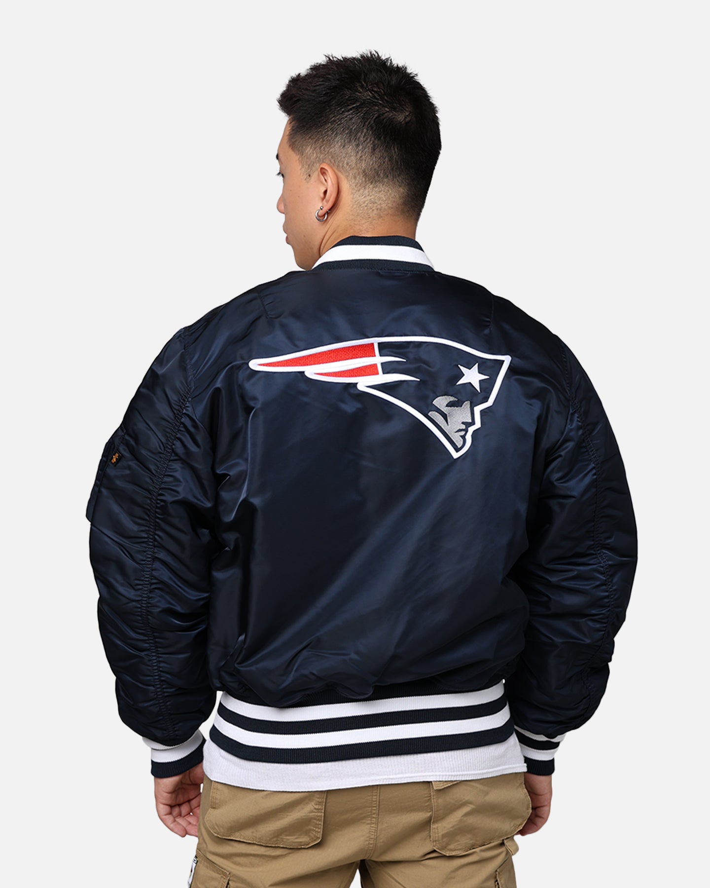 New Era X Alpha Series X NFL New England Patriots MA-1 Bomber
