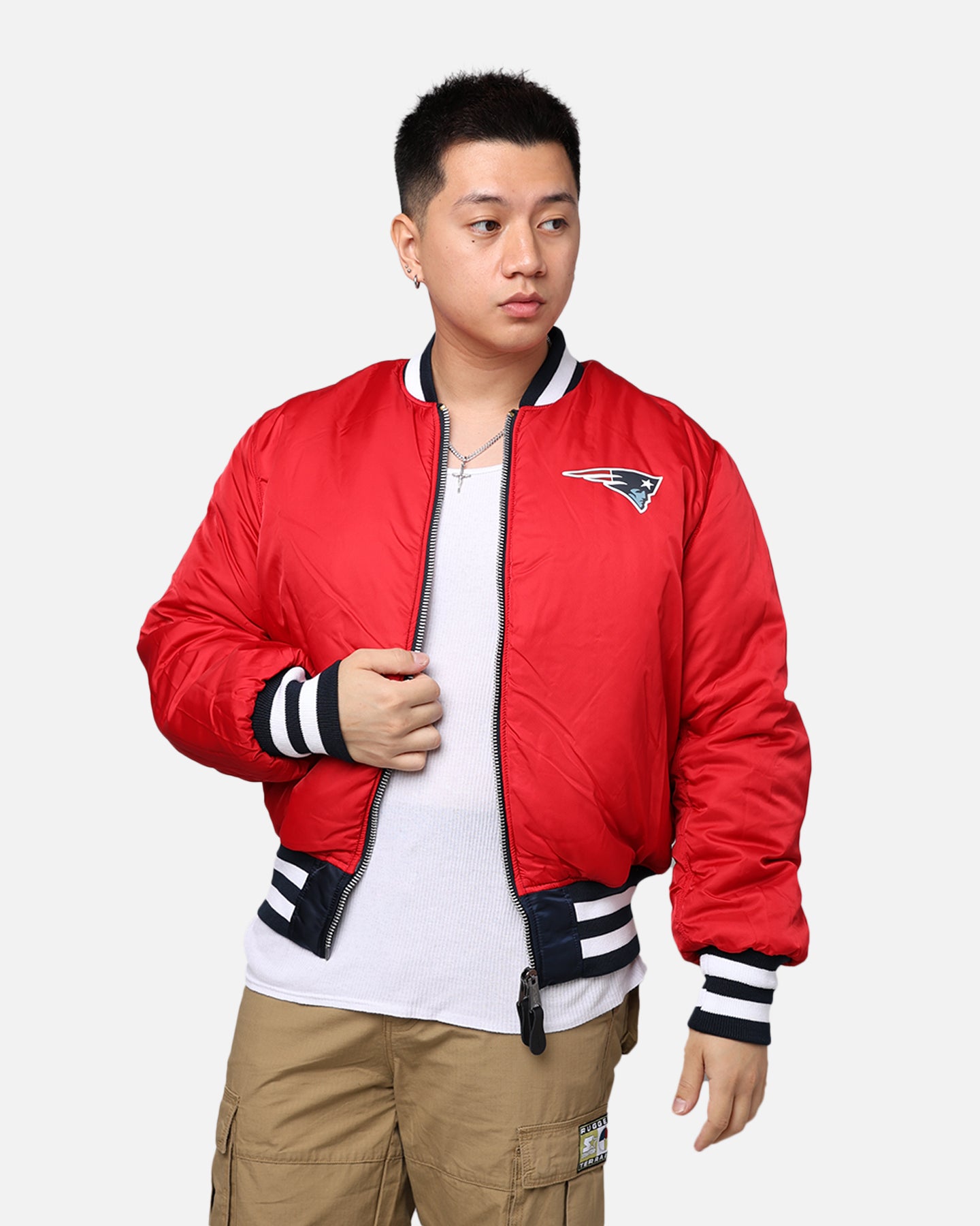 New Era X Alpha Series X NFL New England Patriots MA-1 Bomber