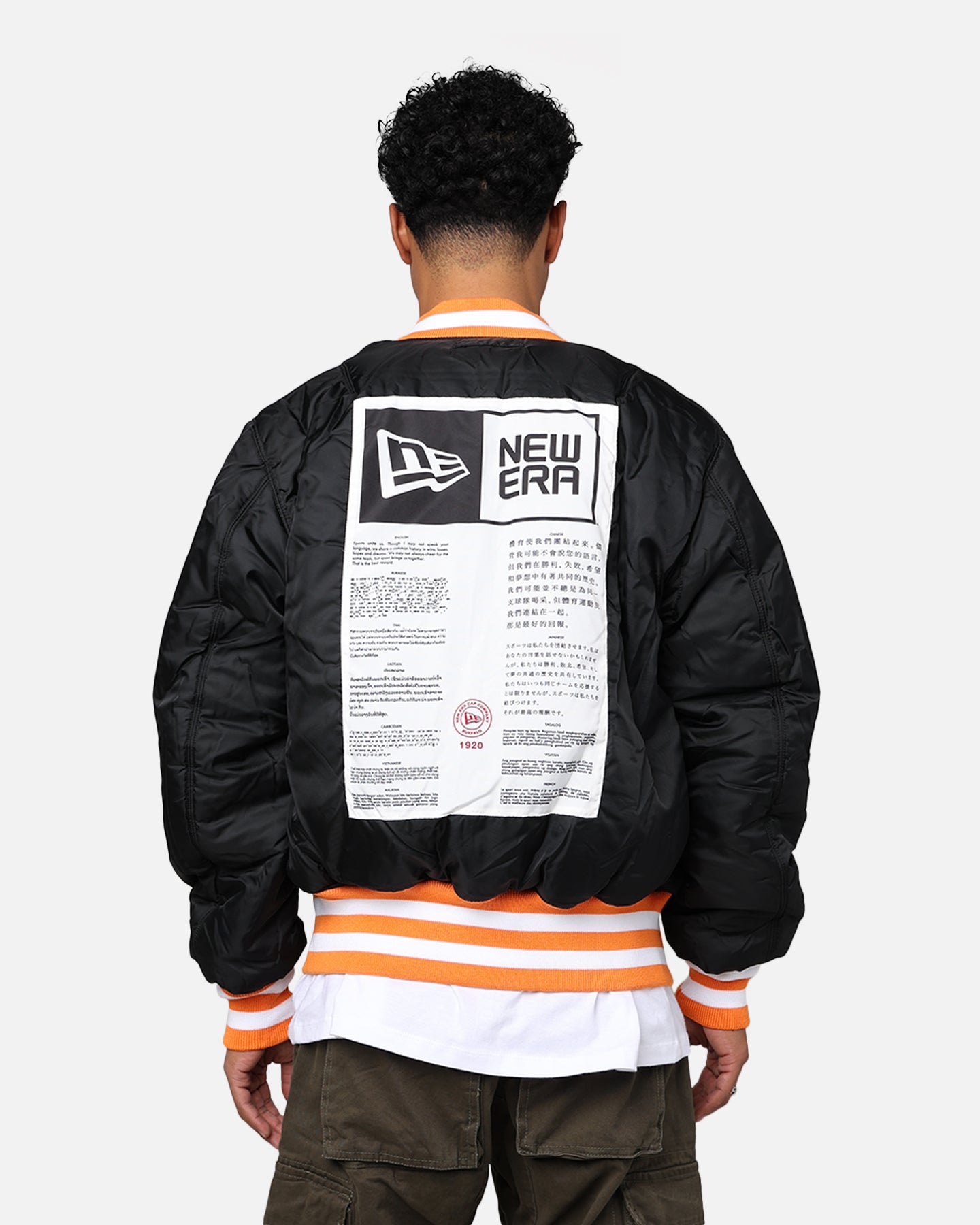 New Era X Alpha Series X NFL Cincinnati Bengals MA-1 Bomber Jacket