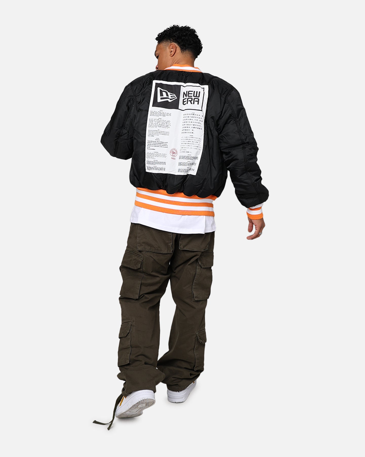 New Era X Alpha Series X NFL Cincinnati Bengals MA-1 Bomber Jacket