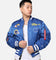 New Era X Alpha Series X NFL Los Angeles Rams MA-1 Bomber Jacket Royal/Black