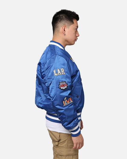 New Era X Alpha Series X NFL Los Angeles Rams MA-1 Bomber Jacket